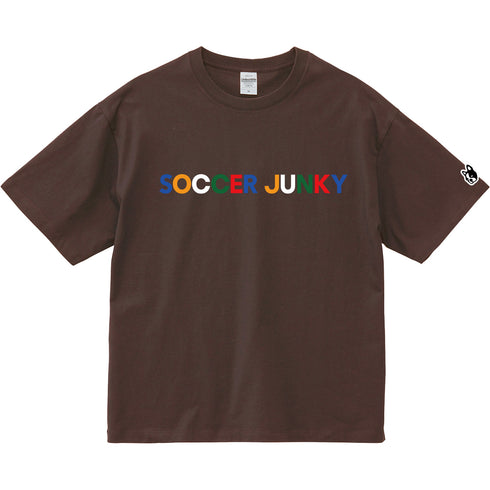 SJマルチカラー ボックスシルエット半袖TEE